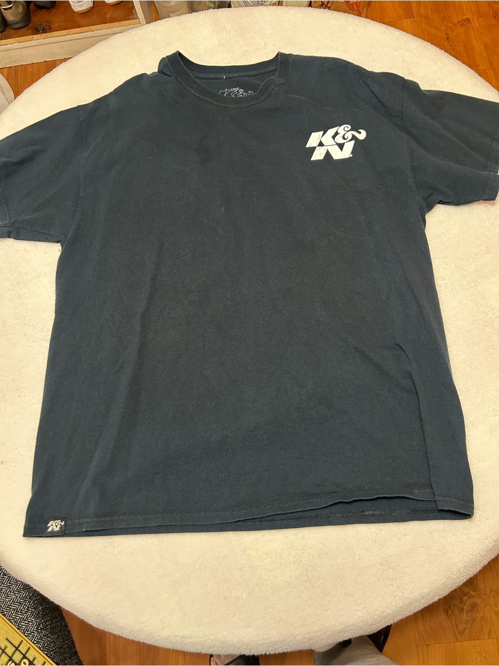Men’s Black Short Sleeve Logo Tee